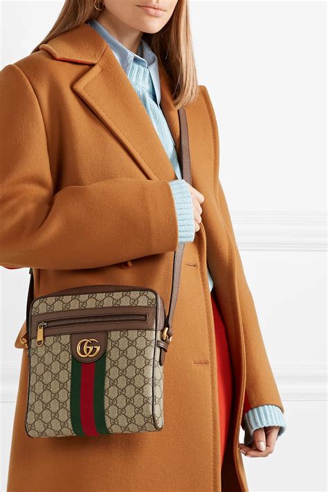 gucci brown ophidia shoulder bag